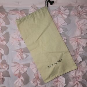 Louis Vuitton Dust Bag 7.5"x15" Great Travel Size